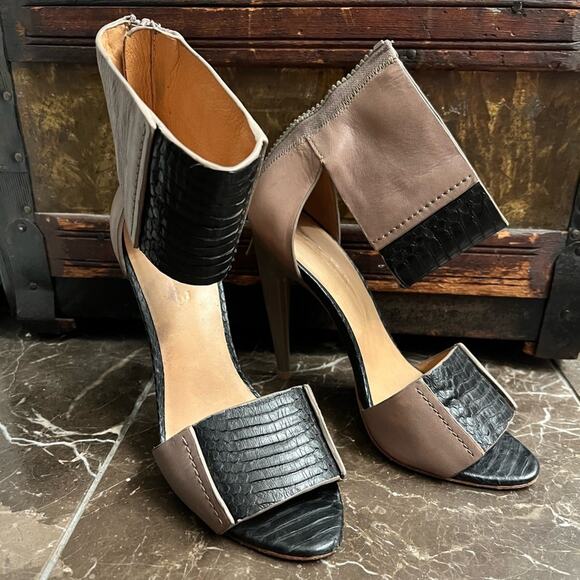 L.A.M.B by Gwen Stafani Mya ankle strap heel 8.5 - Picture 1 of 5